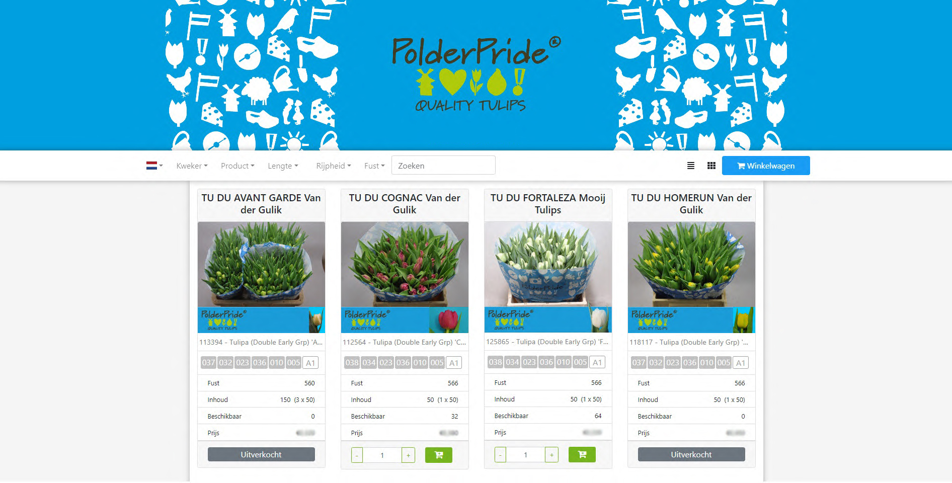 webshop PolderPride GreenMaster